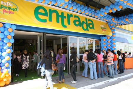 Entrada Expo Parques e Festas