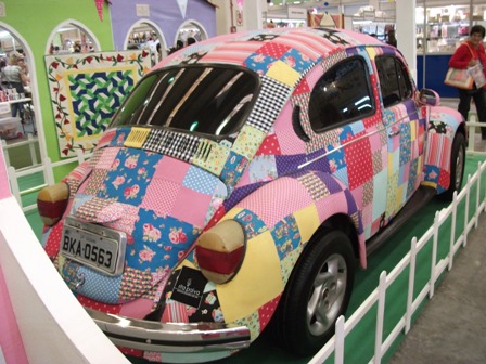 Fusca em Patchwork Mega Artesanal 2012